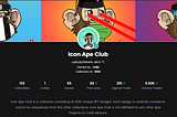 ICON Ape Club Weekly Update #2