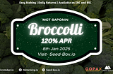 Saponin Broccoli Staking Details