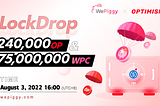 WePiggy LockDrop Is Now Live, Participate to Win 240,000 $OP and 75,000,000 $WPC Rewards!
