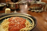 Homemade Pasta with easy Homemade Tomato sauce