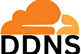 Cloudflare logo with DDNS under it