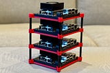 Rack Tower Mount for NVIDIA Jetson Orin Nano Developer Kit
