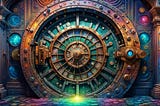 Image bank vault Generated with the assistance of Night Café AI exclusively for Cheryl Evans, Business Witch Academy, “The Secret to Unlocking Next Year’s Profit Isn’t What You Think. Hint: It’s Not About Setting New Goals”
