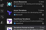 Terraform Formatting tips Azure Devops pipeline stage