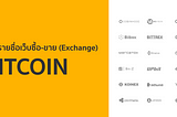 รวมรายชื่อเว็บซื้อ-ขาย (Exchange) Bitcoin ที่น่าสนใจ — ลงทุนอย่างไรไม่ให้โดนหลอก