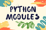 Python Modülleri