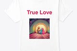True Love T-shirts(Cutomized)