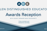 Raise a Glass to Celebrate the 2016 Class of Allen Distinguished Educators