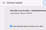 MacOS Monterey Bluetooth issue