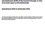 Our suggestions for ECRI questions to the Dutch government, 6th cycle