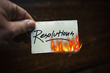 My Resolution This Year Is Simple: Not to Write a New Year’s Resolution