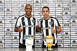 Fabinho e Breno são apresentados oficialmente no Botafogo