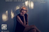 Transformational Beauty Photography of a Woman in her 60s — Copyright Jean Huang Photography