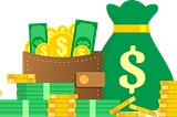 The image depicts saving dollars — Here’s What Financial Freedom Means — Financial freedom has become today’s ultimate fantasy. Everyone talks about it. But few know what it actually means, and even fewer ever achieve it.