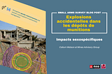 Explosions accidentelles dans les dépôts de munitions : impacts sexospécifiques