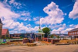 Update #13: Laying Bricks & Replacing Bandstand Roof