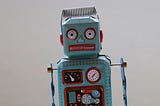 Picture of a robot toy.