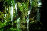 Mag-Aso Falls, hidden in the tropical forest of Bohol Island, Philippines