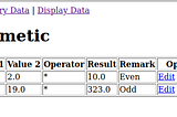 Creating Data Filter using Flask