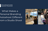 What makes a Personal Branding Photoshoot different from a studio shoot