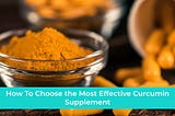 FINDING THE RIGHT CURCUMIN FORMULATION