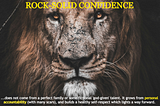 Where Does Rock-Solid Confidence Come From