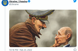 Have we not learned anything from World War II? How different is Putin from Hitler?