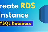 How to create an RDS Database in AWS using CDK for Python
