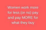 Got someone in your life who questions the pay gap? Some data…