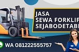Hubungi 081222555757 Sewa Rental Forklift Kresek Kabupaten Tangerang Harga Termurah