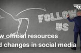 📢New official resources and changes in social media