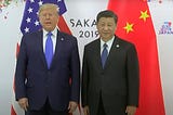 Donald Trump and his buddy Xi Jinping