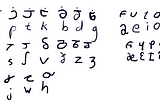 The Nlamef Language — Alphabet