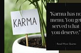 Wisdom of Karma: Inspirational Quotes and Teachings
