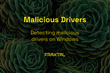 Detecting Malicious Drivers on Windows