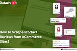 How to Scrape Product Reviews from eCommerce Sites?