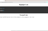 How To Use Highlight.js