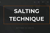 Start Using Salting Technique in Pyspark