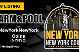 NewYorkNewYorkCoins (NYNYC) Lands on MelegaSwap: How to Tap into Farming and Pool Opportunities