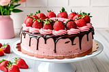 Chocolate Strawberry Cake