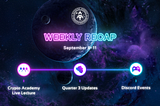 Weekly Recap: September 5–11