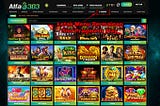 Letak menu game slot dalam situs judi slot terbaik dan terpercaya no 1 Indonesia