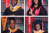 Wendel, 35, Rebecca, 32, Rachelle, 26, and Nathalie 24 — CUNY, York College