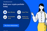Build your crypto portfolio…