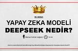 DEEPSEEK YAPAY ZEKA MODELİ NEDİR?