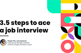 Tips to ace a job interview