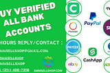 “Top Things to Check Before Buying a Verified Bank Account”