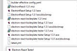 Electron-React Boilerplate , Windows App Setup: Changing Icons, Windows Packaging, Naming Packaged…