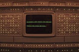 the interface of 1979 movie Alien’s computer called mother