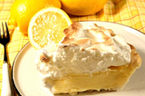 Classic Lemon Pie — Desserts — Custard and Cream Pies